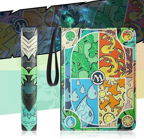TCGUARD 900-Card Trading Card Binder – 9-Pocket Album for MTG, YGO, PTCG (Color)